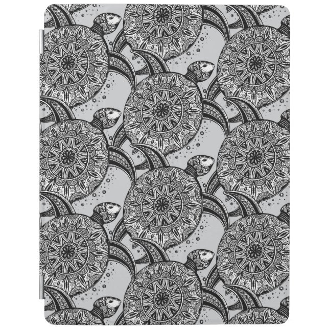 Style Turtle Pattern iPad Smart Cover (Front)