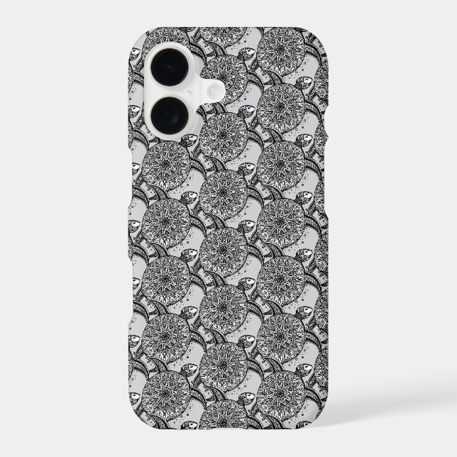 Style Turtle Pattern Iphone Case (Back)