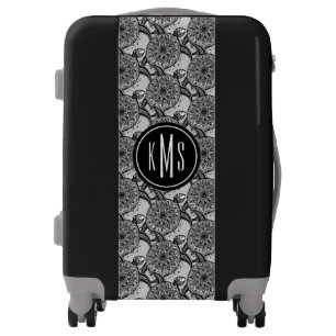 Style Turtle Pattern Monogram Luggage
