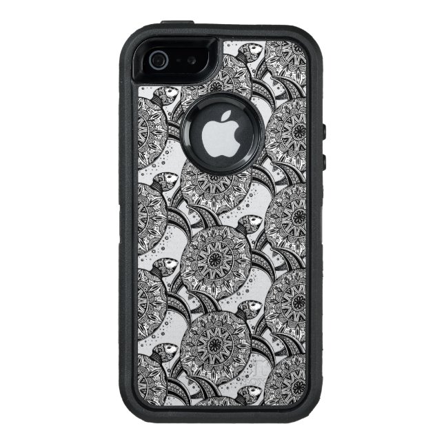 Style Turtle Pattern Otterbox iPhone Case (Back)