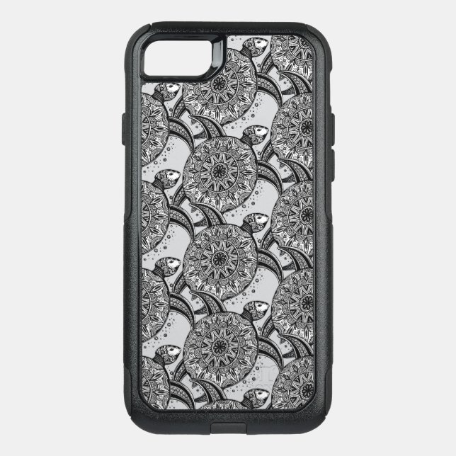 Style Turtle Pattern Otterbox iPhone Case (Back)