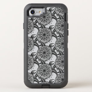 Style Turtle Pattern OtterBox Defender iPhone SE/8/7 Case