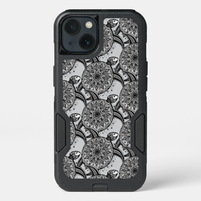 Style Turtle Pattern Otterbox iPhone Case (Back)