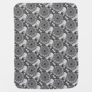 Style Turtle Pattern Receiving Blanket