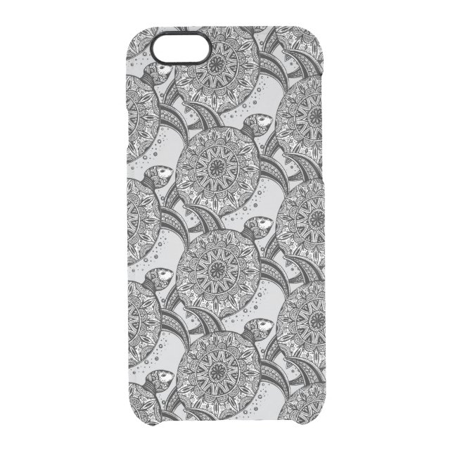 Style Turtle Pattern Uncommon iPhone Case (Back)