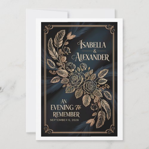 [Style] Wedding Welcome Poster Sign  [Flower/Theme Invitation