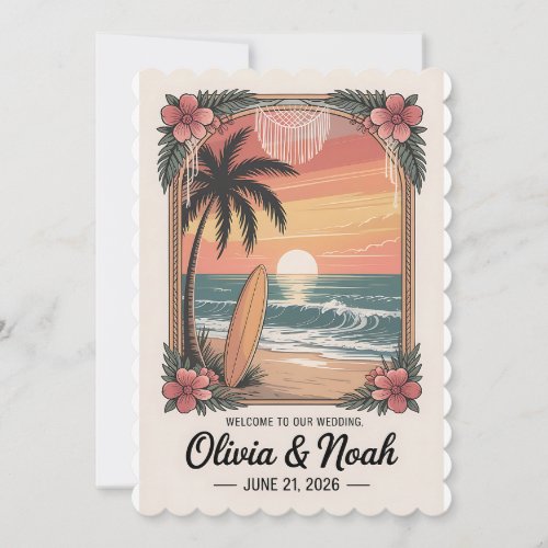[Style] Wedding Welcome Poster Sign [Theme] Person Invitation