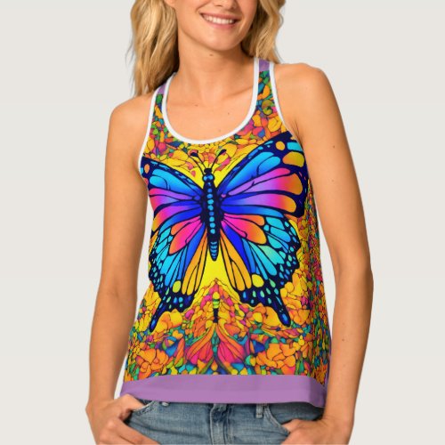 Style Womens All_Over Print Racerback Tank Top