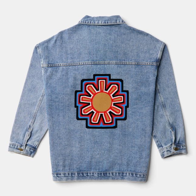 Style: Women's Denim Jacket (Jean Jacket (Back)