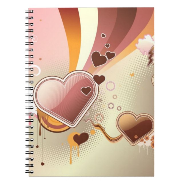Styled design background notebook (Front)