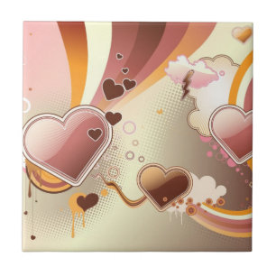 Styled design background tile