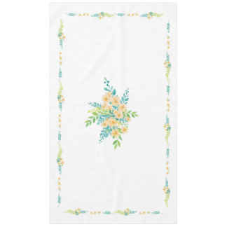 Styled "Flowers of the Field" Tablecloth