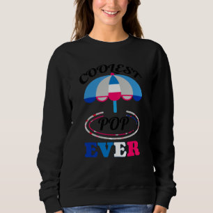 Stylek  Popsicle Retro & Ice Cream Beach Umbrella Sweatshirt