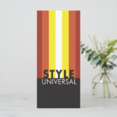 stylelines rack card (Standing Front)