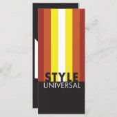 stylelines rack card (Front/Back)