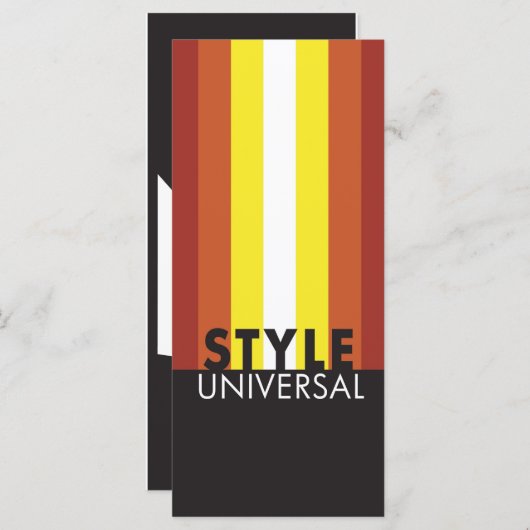 stylelines rack card (Front/Back)
