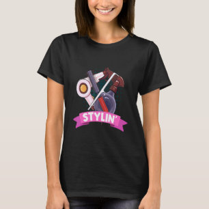 Stylin Beautician Tools Beauty Parlor Hair Stylist T-Shirt