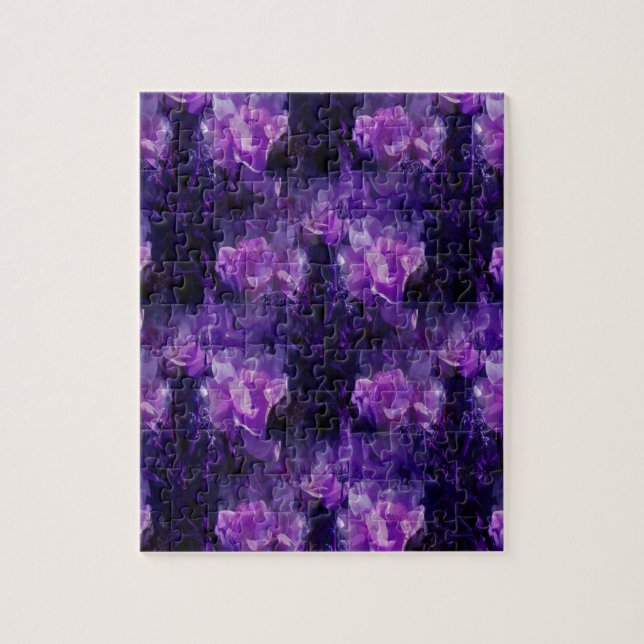 Stylin' Purple... Jigsaw Puzzle (Vertical)