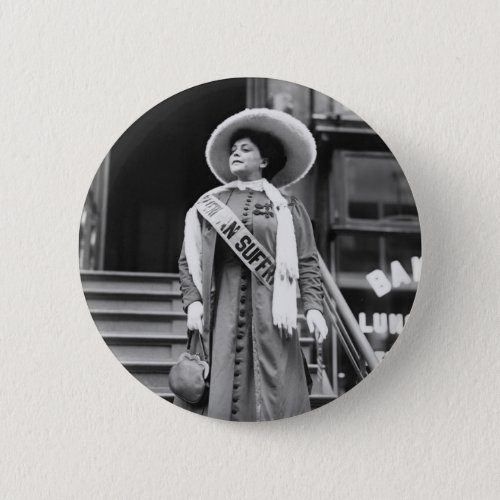 Stylin Suffragette 1908 Button