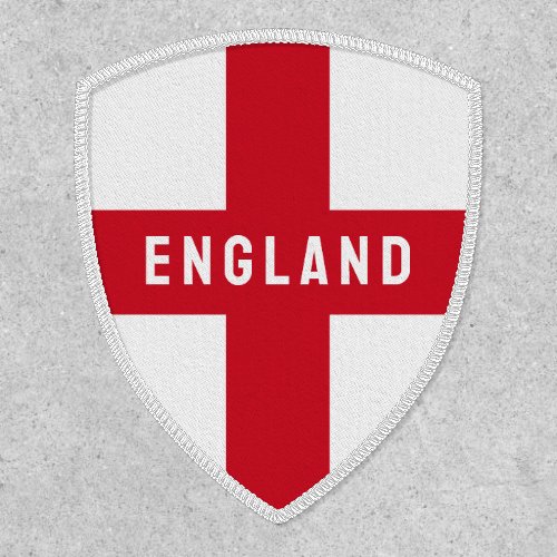 Stylised England Flag Patch