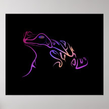 Stylised Frog