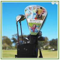 Stylish 3 Photo Best Dad By Par 