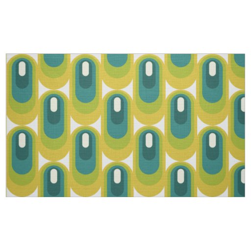 stylish 60s  70s retro mod fabric