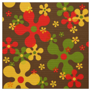 stylish 60s 70s retro mod fabric