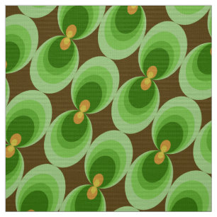stylish  70s 60s retro mod fabric