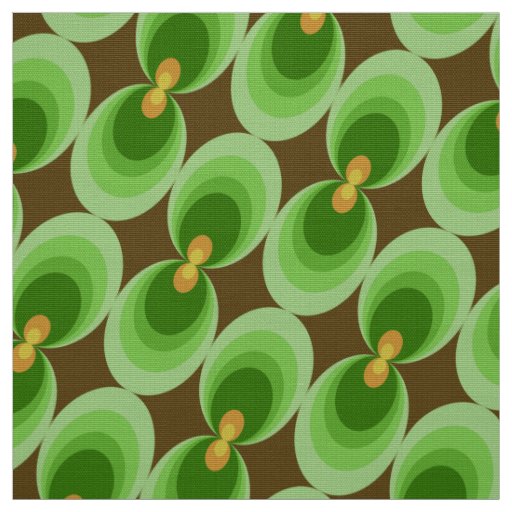stylish  70s 60s retro mod fabric