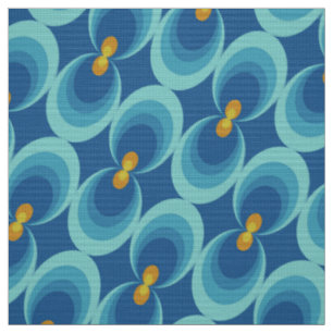 stylish  70s 60s retro mod fabric
