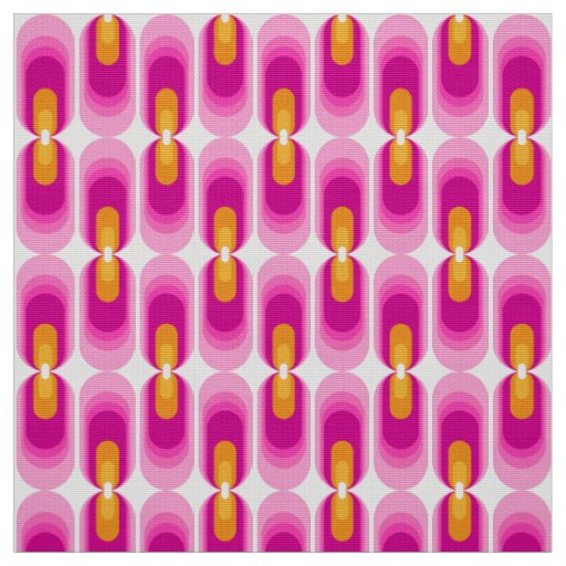 stylish  70s 60s retro mod fabric