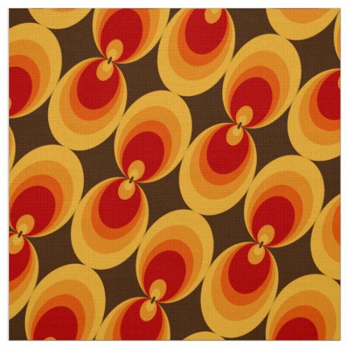 stylish  70s 60s retro mod fabric