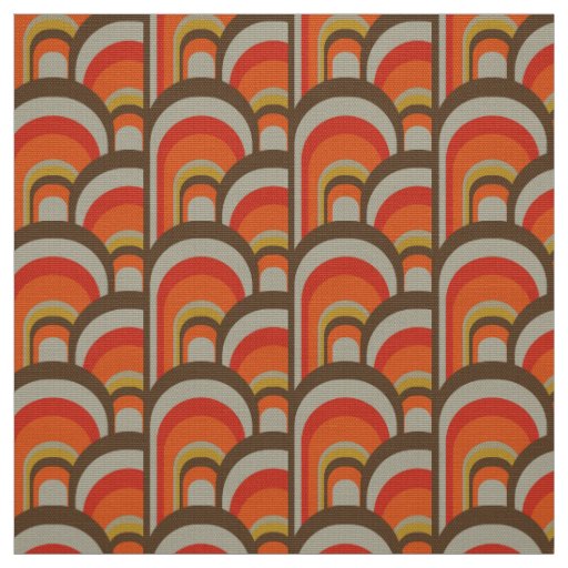 stylish  70s retro mod fabric