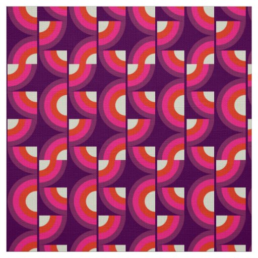 stylish  70s retro mod fabric