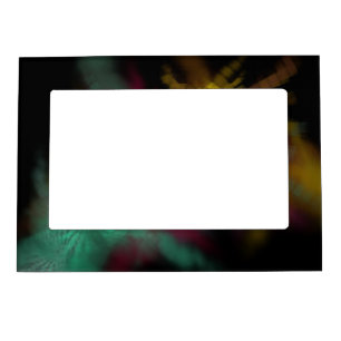 Stylish abstract decor magnetic picture frame