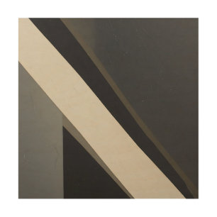 Stylish Abstract Modern Decor Wood Art