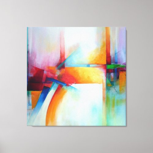 Stylish Abstract Painting Acrlylic Modern Art Deco Canvas Print