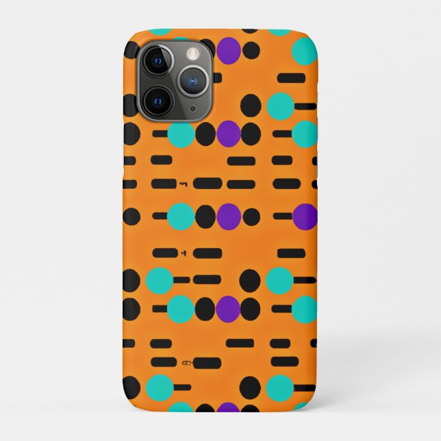 Stylish Abstract Pattern Design Case-Mate iPhone Case (Back)