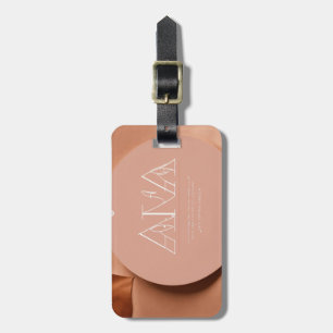 "Stylish Acrylic Luggage Tags: Travel with Eleganc Luggage Tag