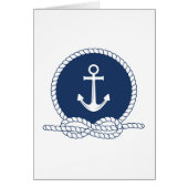 Stylish Anchor And Rope (Front)