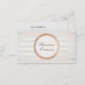 Stylish and Chic Event Planner and Party Oragnizer Business Card (Front/Back)