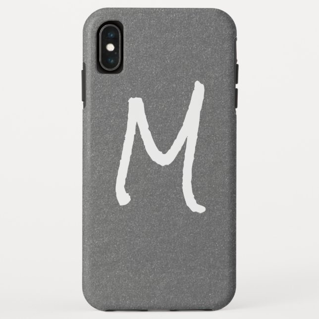 Stylish and Chic Gray Case-Mate iPhone Case (Back)