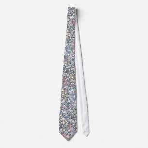 stylish and elegant biker tie