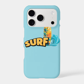 stylish and elegant Surf Lovers  iPhone 17 Pro Case