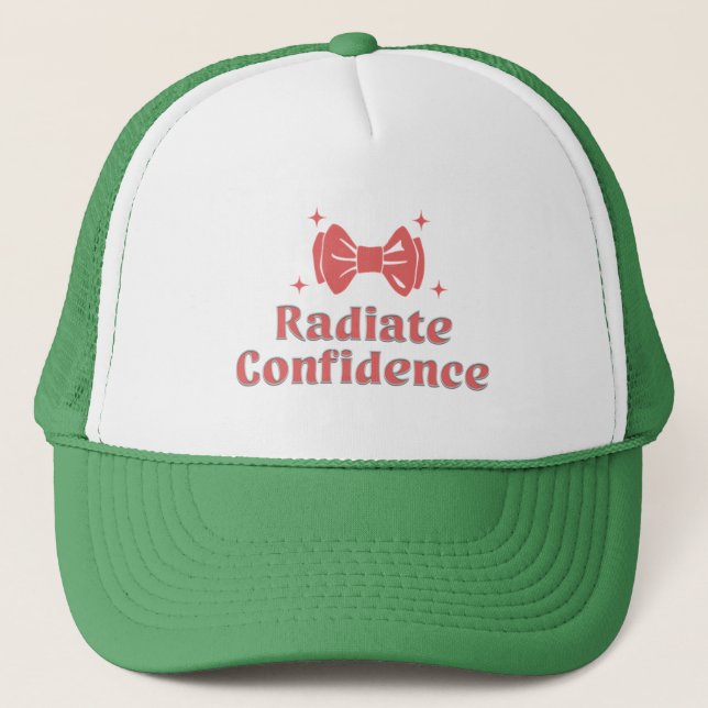  Stylish and Motivational Headwear Trucker Hat (Front)