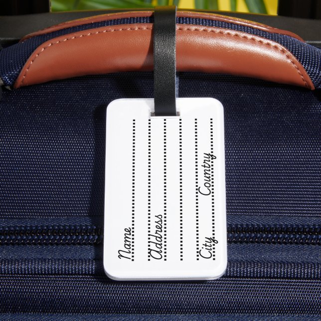 Stylish and Resistant Tag (Back Insitu 4)