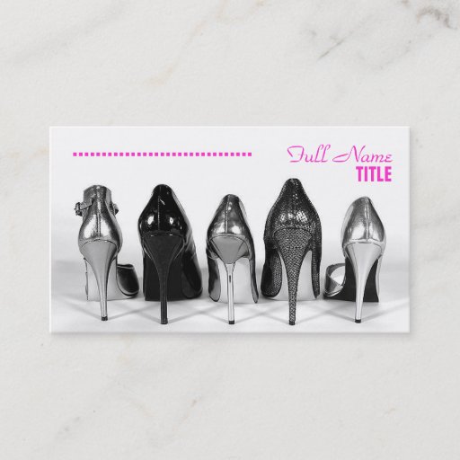 Customizable Stylish and Sassy Business Cards
