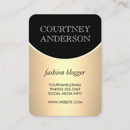 Stylish and Trendy Business Card