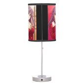 Stylish Anime Girl Table Lamp (Back)